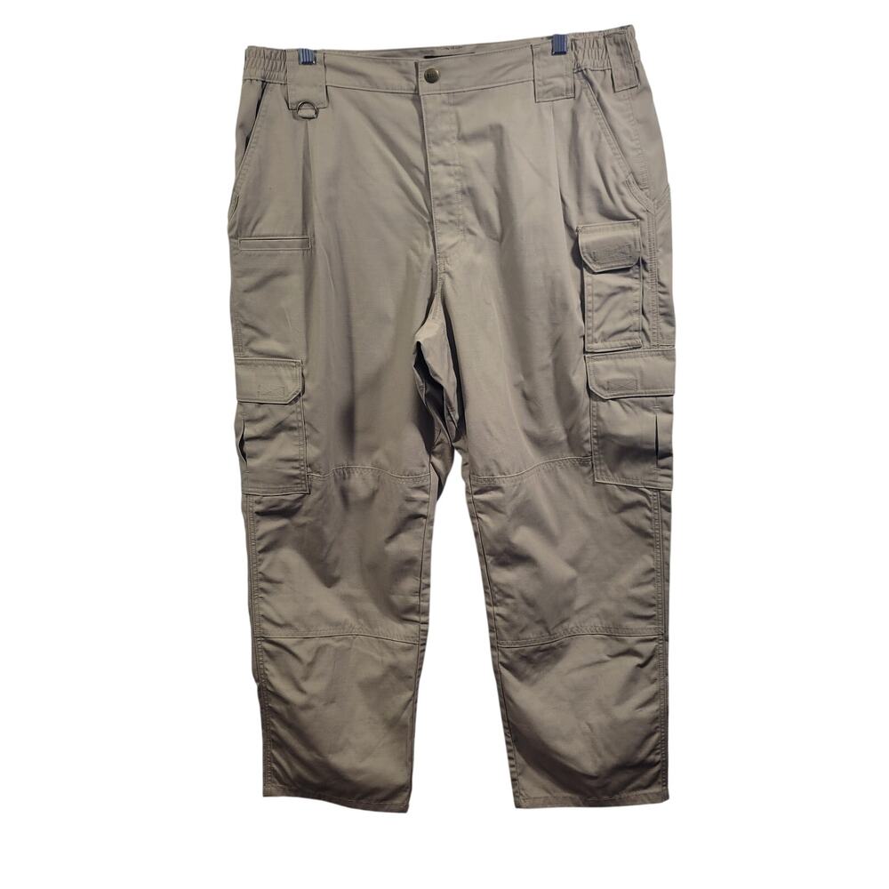 5.11 Men's Tan Cargo Tactical Pants Size 40"x30"L 82626-1398
